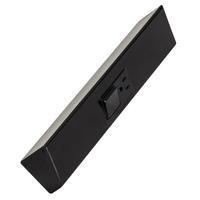 Task Lighting 12" 20 amp 120 volt Black Single Pole Switch/Receptacle Combination Power Strip